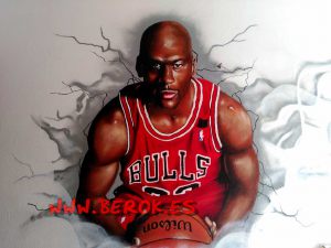 Graffiti Michael Jordan 300x100000