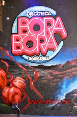 Graffiti Logo Bora Bora 300x100000