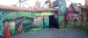 Graffiti Entrada Terraza Discoteca 300x100000