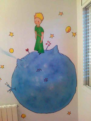 Mural Infantil El Petit Princep 300x100000