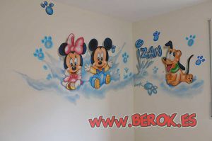 Murales Infantiles Mickey Mouse Disney 300x100000