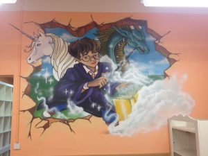 Graffiti Harry Potter 300x100000