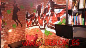 Graffitis Cuarto Juvenil 300x100000
