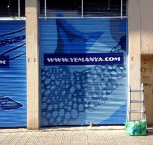 Graffiti Joyeria Yemanya 300x100000