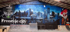 Mural XXL Gotham City 300x100000