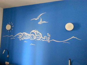 Decoracion-mural-apartamentos-olas-de-mar