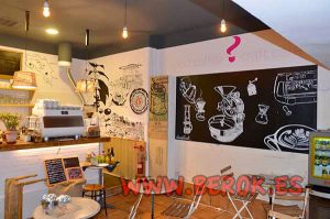 Graffiti Decorativo Cafeteria 300x100000
