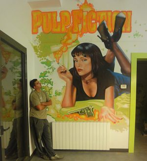 Decoracion Interior Pulp Fiction En Comedor 300x100000