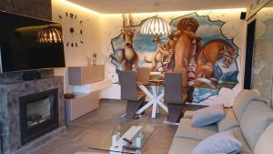 Mural Comedor Ice Age 300x100000