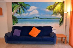 Mural Comedor Playa 300x100000
