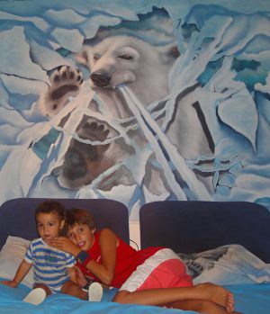 mural-oso-polar-habitacion-matrimonio