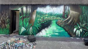 Graffiti Selva 300x100000