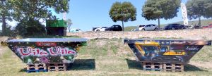 Mural Contenidors Vila Vila Gruas 50 Aniversari 300x100000