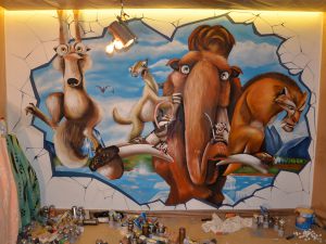 ice-age-mural