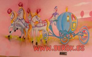 graffiti-carruaje-cenicienta-caballos