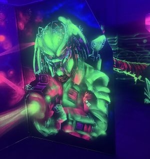 Graffiti Predator Cazador Fluorescente Lasertag 300x100000