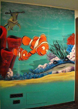 Mural Infantil Marino Nemo 300x100000