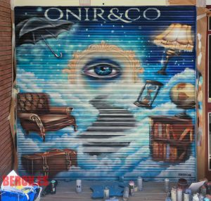 Graffiti Persiana Onirico Tienda Segunda Mano Gracia Ojo Sueno 300x100000