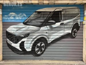 Graffiti Persiana Furgoneta 300x100000