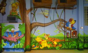 mural-infantil-en-parque-infantil-Espai-Magic-en-Sant-Fruitos