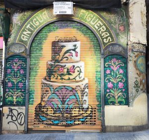 Graffiti Pasteleria Persiana Modernista 300x100000