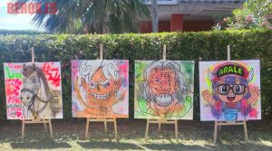 Cuadros Arte Urbano Graffiti Taller Luffy Gear 5 Arale Rayleigh 300x100000